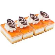 Luxe oranje tompoucen